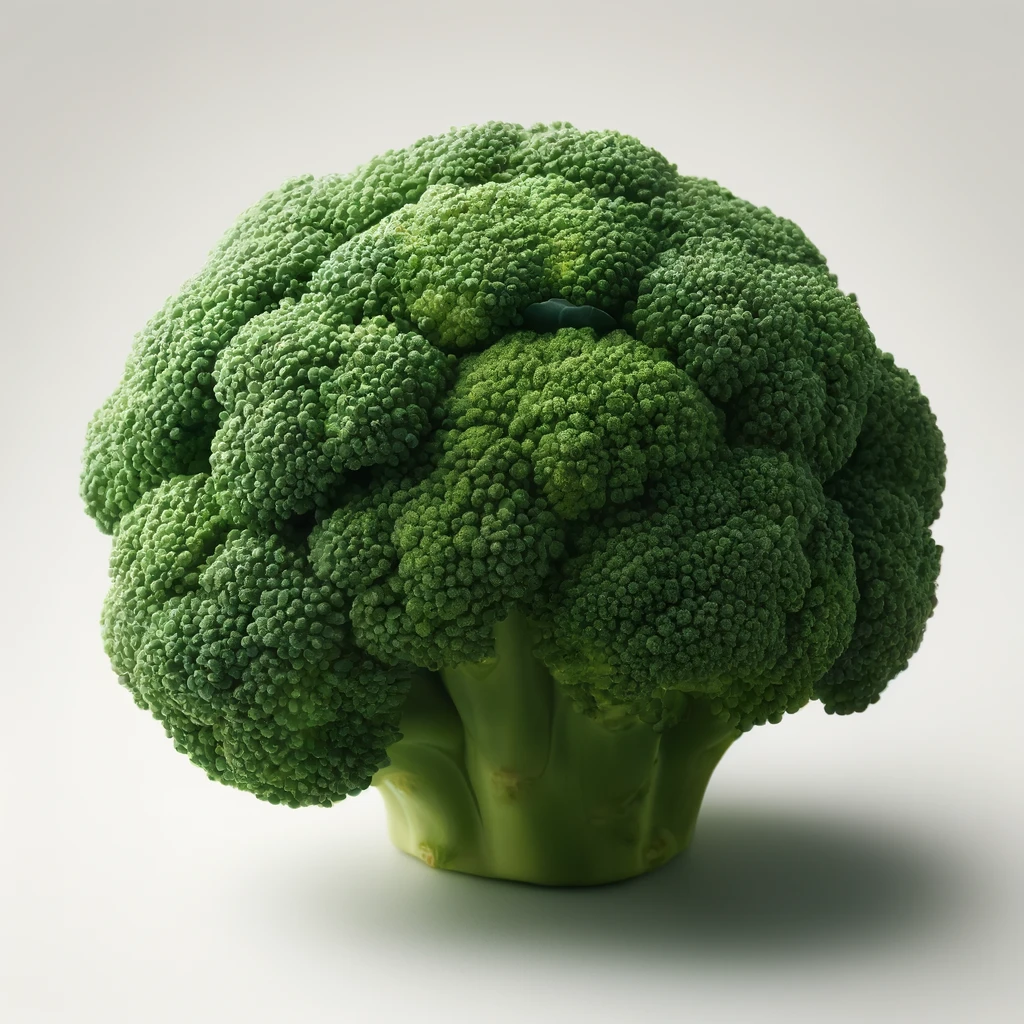 Broccoli - Raw nutritients, calories, protein, fat, carbohydrates