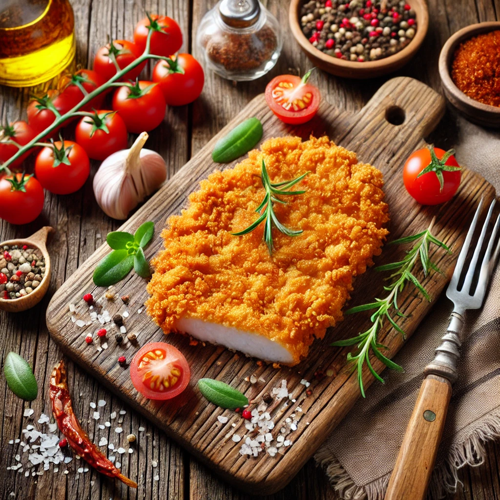 Chicken Schnitzel nutritients, calories, protein, fat, carbohydrates
