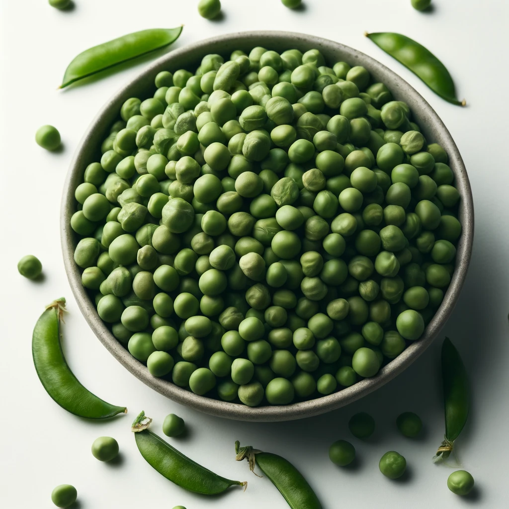 Green Pea - Dried nutritients, calories, protein, fat, carbohydrates