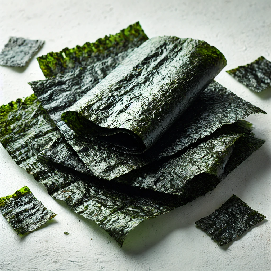 Nori nutritients, calories, protein, fat, carbohydrates