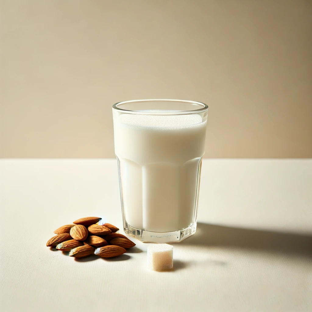 Almond Milk - Sweetened minerals - Iron, calcium, magnesium, zinc, potassium, sodium, iodine