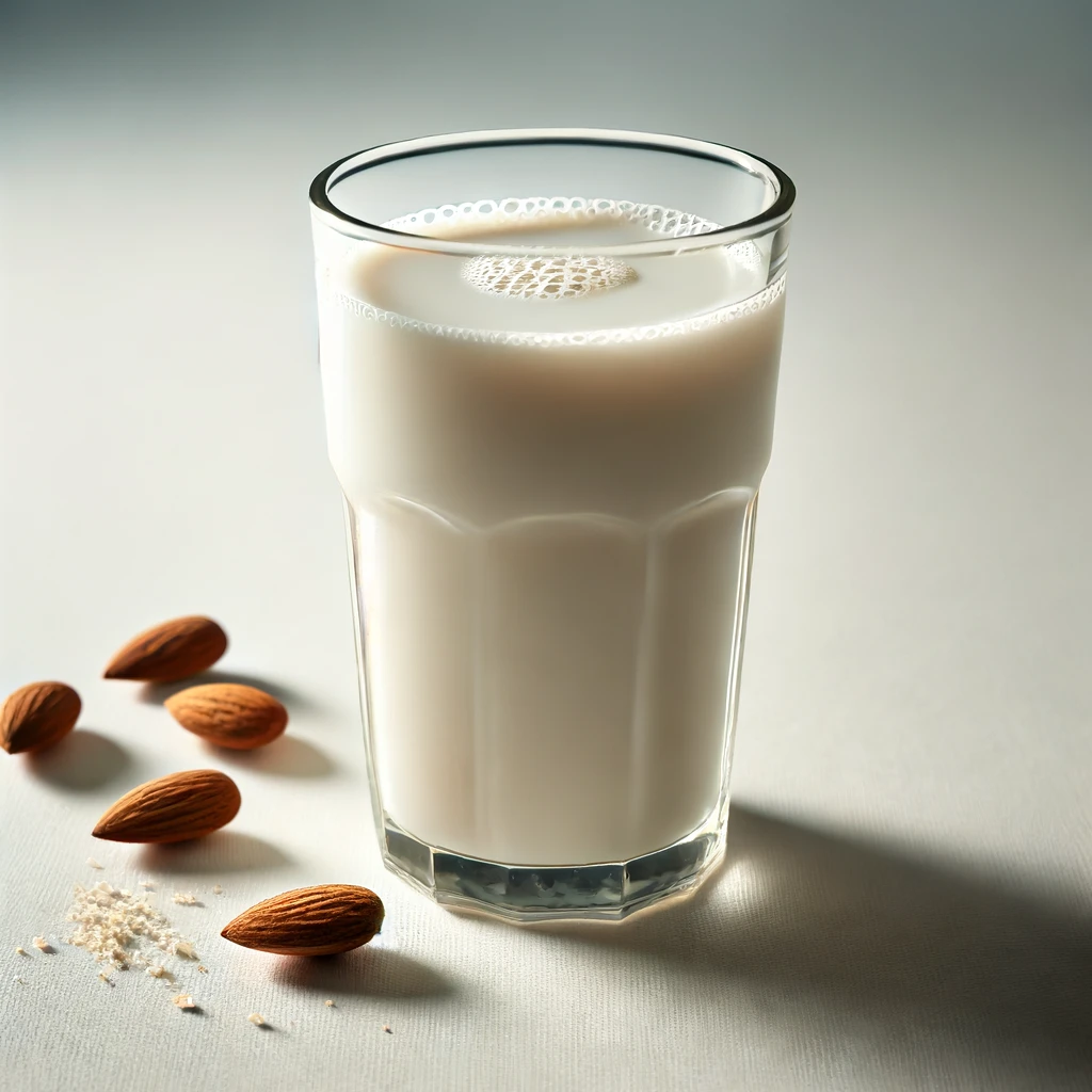 Almond Milk - Unsweetened minerals - Iron, calcium, magnesium, zinc, potassium, sodium, iodine