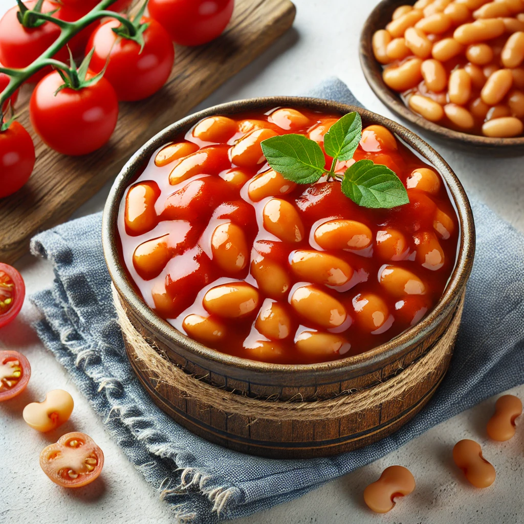 Baked Beans - Canned minerals - Iron, calcium, magnesium, zinc, potassium, sodium, iodine