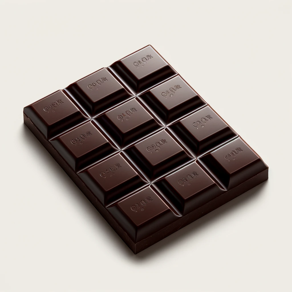 Dark Chocolate - High Cocoa Content minerals - Iron, calcium, magnesium, zinc, potassium, sodium, iodine